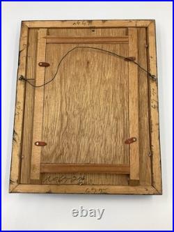 Kaoru Kawano (1916-1965) Framed Woodblock Print Two Girls Excellent Condition