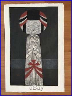 Kaoru Kawano Original Woodblock Japanese Print