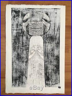 Kaoru Kawano Original Woodblock Japanese Print