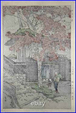 Kasamatsu Shiro Woodblock Print House in Ontake Shin-hanga