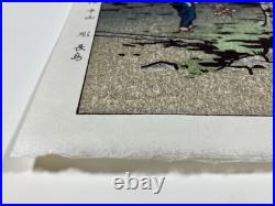 Kasamatsu Shiro Woodblock Print House in Ontake Shin-hanga