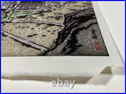 Kasamatsu Shiro Woodblock Print House in Ontake Shin-hanga