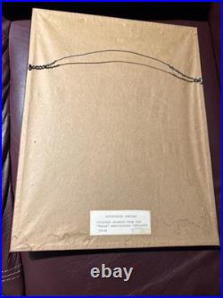 Katsushika Hokusai (1814-78) Framed Manga Series Woodblock Cut c 1850 Japan