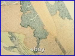 Katsushika Hokusai Ukiyo-e Woodblock Print Thirty-six Views of Mt. Fuji Edo