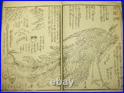 Katsushika Hokusai Woodblock print book Ehon-saishikitu Limited to 800 copies JP