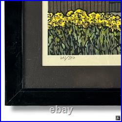 Katsuyuki Nishijima Woodblock Print Spring in Hirano Signed & Numbered Rare