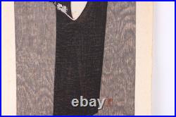 Kawano Kaoru Night Perfume Woodblock Signed Kawano Kaoru Woodblock