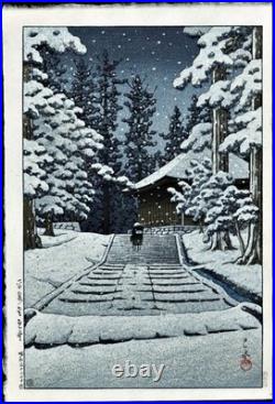 Kawase Hasui Gekko Ukiyo-e Woodblock Print 30 Works Digital File 10000px