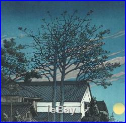 Kawase Hasui HKS-15 Itako no Yu Japanese Traditional Woodblock Print