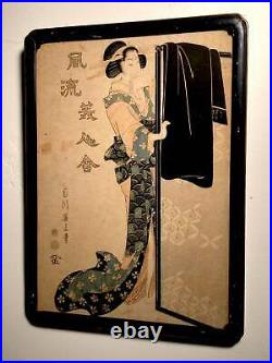 Kikugawa Eizan, Woodblock Print Edo Period