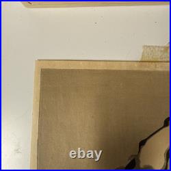 Kiyoshi Saito Horse Japanese Woodblock Print Signed Vintage Art Original Kiyoshi Saito Horse Japanese Woodblock Print Signed Vintage Art Original