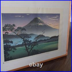 Koitsu Tsuchiya SAIKO NO YUSHO 1938 Woodblock Print like Kawase Hasui