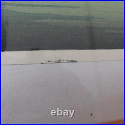 Koitsu Tsuchiya SAIKO NO YUSHO 1938 Woodblock Print like Kawase Hasui