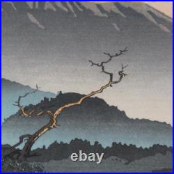 Koitsu Tsuchiya SAIKO NO YUSHO 1938 Woodblock Print like Kawase Hasui