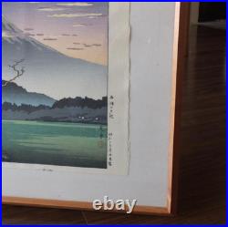 Koitsu Tsuchiya SAIKO NO YUSHO 1938 Woodblock Print like Kawase Hasui