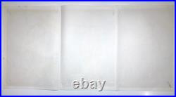 Kunisada Woodblock Print Triptych Moonlit Rain Satsuki Yatsuhashi ukiyo-e