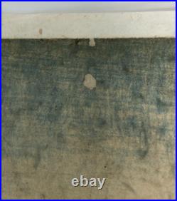 Kuniyoshi Woodblock Print Triptych View of the Brothels in Yokohama 1860