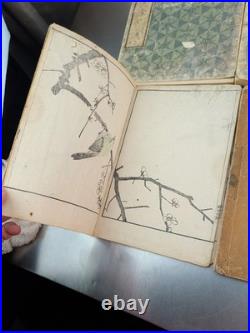 Lot of 8 Antique Japanese Wood Block Print Books in various conditions