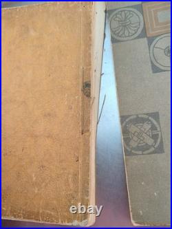 Lot of 8 Antique Japanese Wood Block Print Books in various conditions