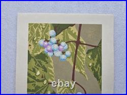 Masaki Yoshida Japanese Woodblock Print Flower #10