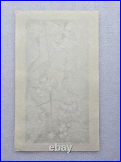 Masaki Yoshida Japanese Woodblock Print Flower #10