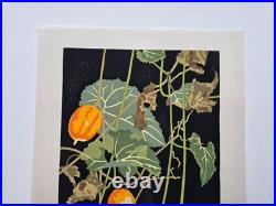 Masaki Yoshida Japanese Woodblock Print Flower #6