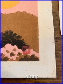 Masao Ido Creative Woodblock Print Four Seasons of Kyoto Spring Summer Fall