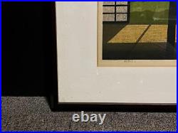 Masao Ido Japanese Woodblock Print Katsura Imperial Villa Ii Limited 87/150 1983
