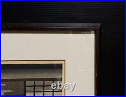 Masao Ido Japanese Woodblock Print Katsura Imperial Villa Ii Limited 87/150 1983