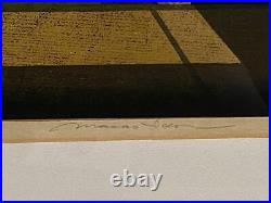 Masao Ido Japanese Woodblock Print Katsura Imperial Villa Ii Limited 87/150 1983