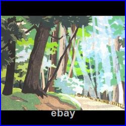 Masao Ido Tsukimizaka in Summer (?) Original Japanese Woodblock Print