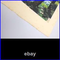 Masao Ido Tsukimizaka in Summer (?) Original Japanese Woodblock Print