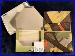 Masao Ido Woodblock Print Art 40x40 Table Cloth