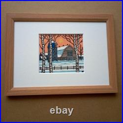 Matsumi Yaozo Woodblock Print Hokkoku Takehodo Hand-Printed Edition