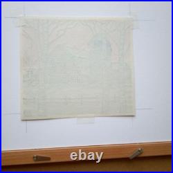 Matsumi Yaozo Woodblock Print Hokkoku Takehodo Hand-Printed Edition