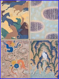Meiji era/1900's/Tsuda Seifu/Honda Unkindo/Japanese woodblock print book/Antique