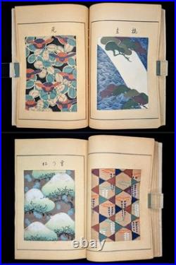 Meiji era/1900's/Tsuda Seifu/Honda Unkindo/Japanese woodblock print book/Antique