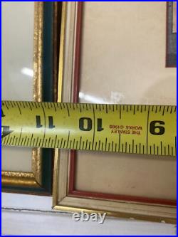 Mid 1800s Japanese Woodblock Print by Hiroshige 11 L x 14 H