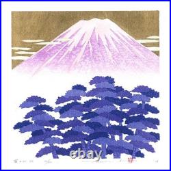 NAMIKI HAJIME Woodblock Print Fuji 20 ED 300 signed 23x23cm 2026 NEW Pre-ordered