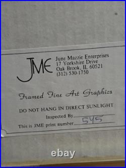 Old Japanese Woodblock Print Ohara Koson Egrets Crescent Moon Snipes Reeds Lot