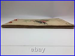 Old Japanese woodblock print bookShunga, Ukiyo-e, Meiji era, Bijin-ga, Dog