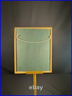 Original Hiroshige Koban Woodblock Print Omi Province Lake Biwa Ukiyo-e