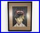 Original_Junichiro_Sekino_Japanese_Woodblock_Print_Takekurabe_Young_Girl_Framed_01_ynk