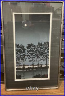 Original Signed & Numbered 13/200 Shufu Miyamoto Japanese Woodblock Print