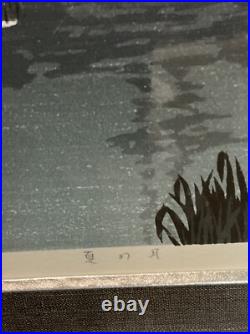 Original Signed & Numbered 13/200 Shufu Miyamoto Japanese Woodblock Print