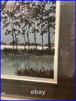 Original Signed & Numbered 13/200 Shufu Miyamoto Japanese Woodblock Print