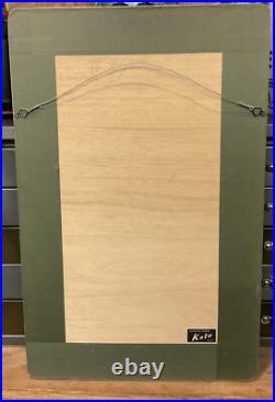 Original Signed & Numbered 13/200 Shufu Miyamoto Japanese Woodblock Print