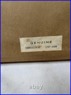 Original UTAGAWA HIROSHIGE print YOSHIDA Greatbridge on TOYO river#35