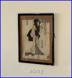 Original Utagawa Toyokuni I Japanese Woodblock (Pub. By Shimizu 1807-1808)