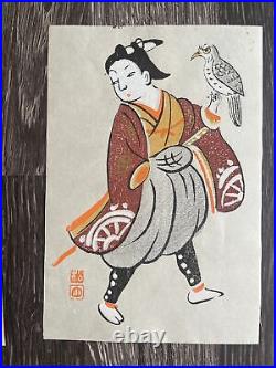 Otsu-e Shozan Takahashi Japanese Woodblock Prints